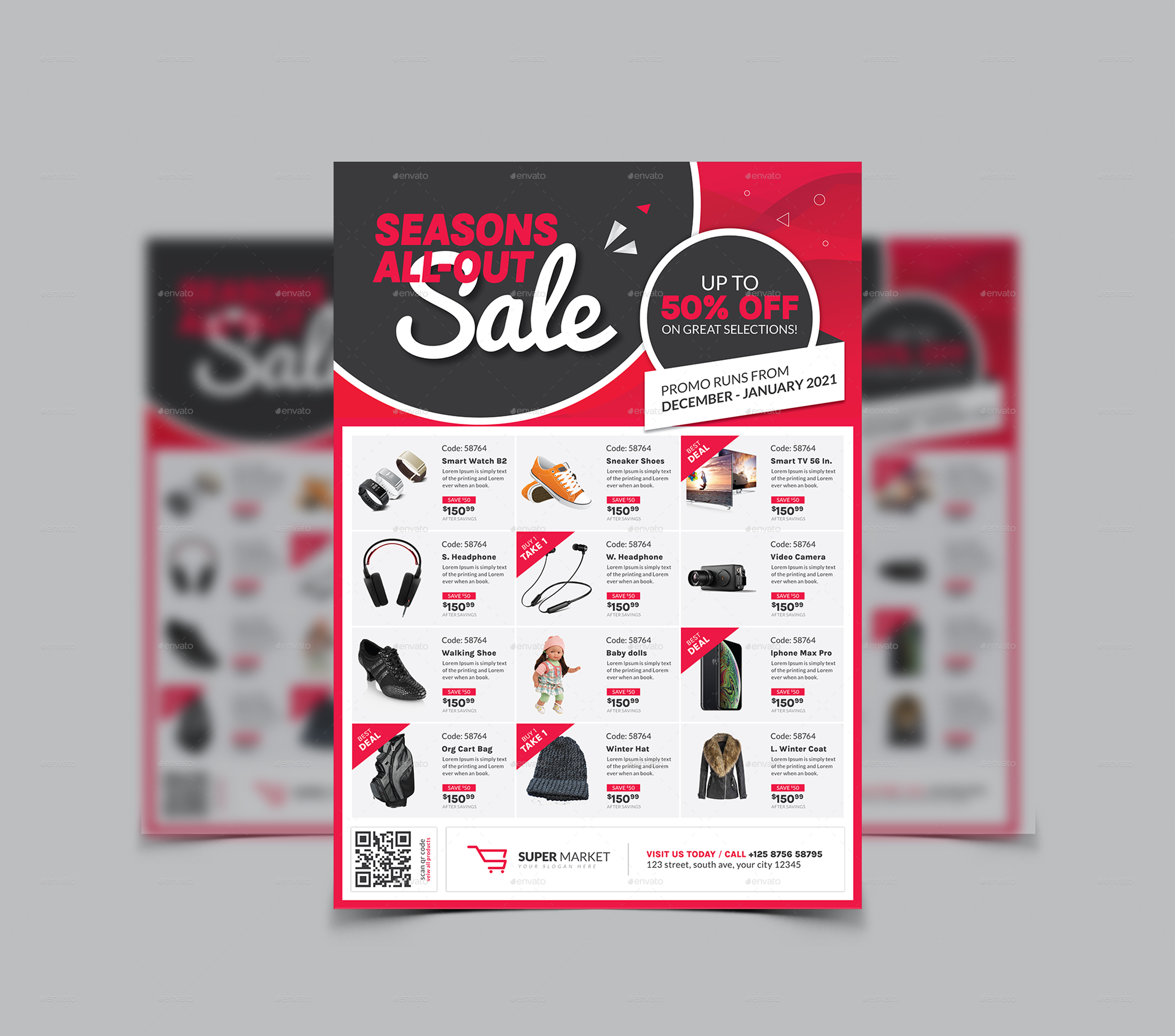 Product Promotion Sales Flyer template by didargds | GraphicRiver