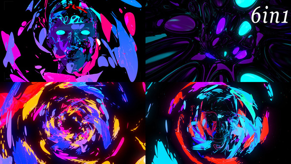 Color Metamorphosis - VJ Loop Pack (6in1) alt
