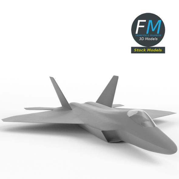 F-22 Raptor base - 3Docean 17415361