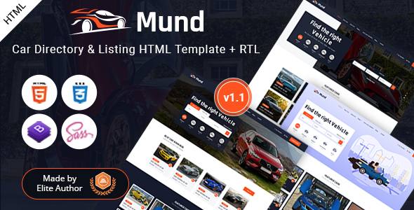 Mund - Car - ThemeForest 29758982