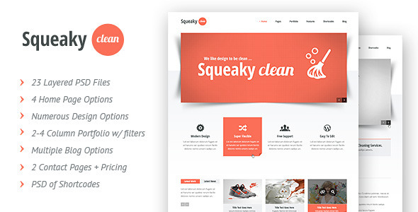 Squeaky Clean | PSD