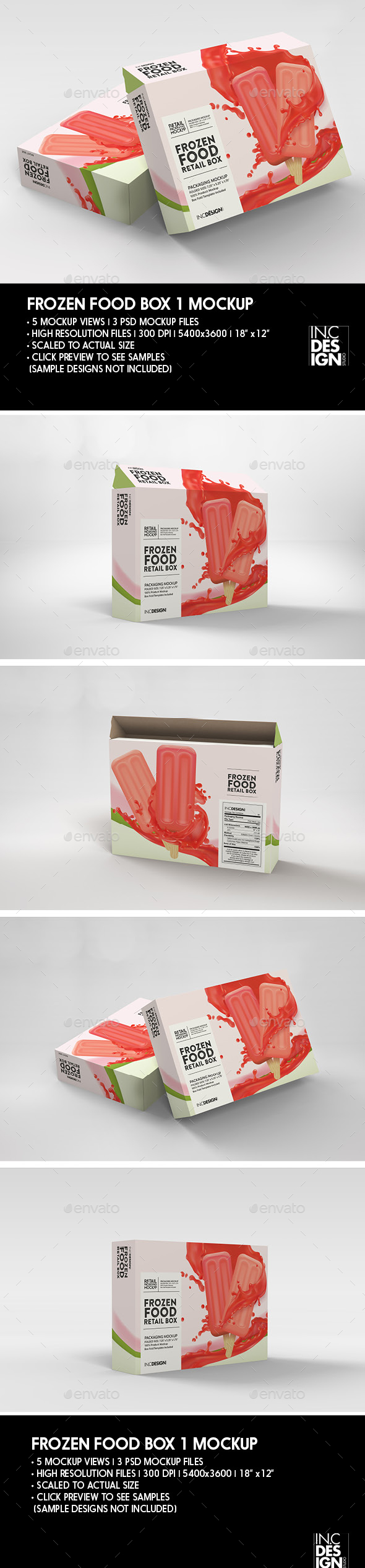 Food Container Mockup Collection  Food containers, Food, Frozen