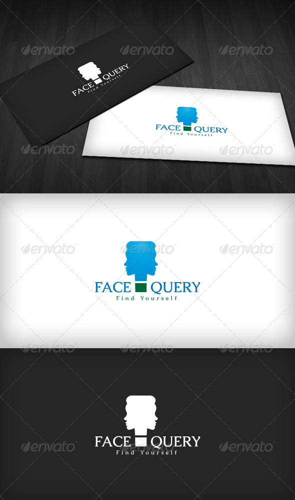 Face Query Logo - Humans Logo Templates