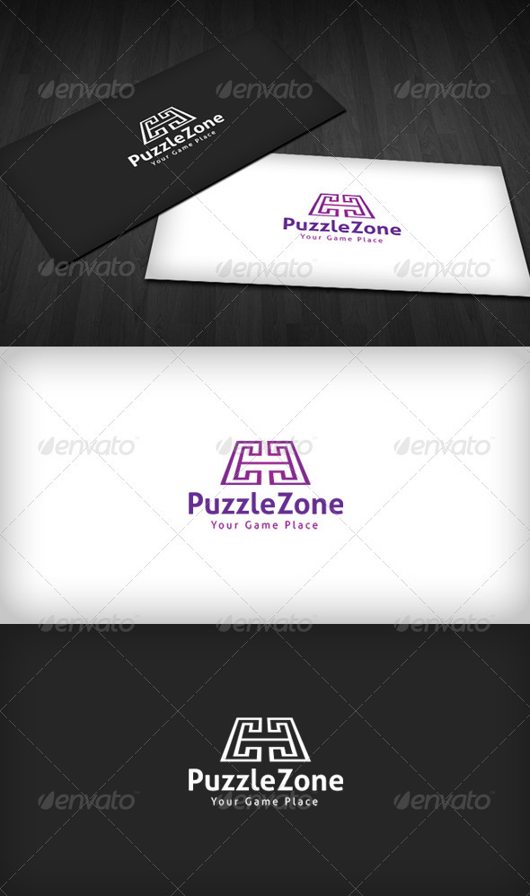 Puzzle Zone Logo - Vector Abstract