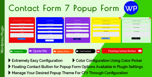 Contact Form 7 Popup Form