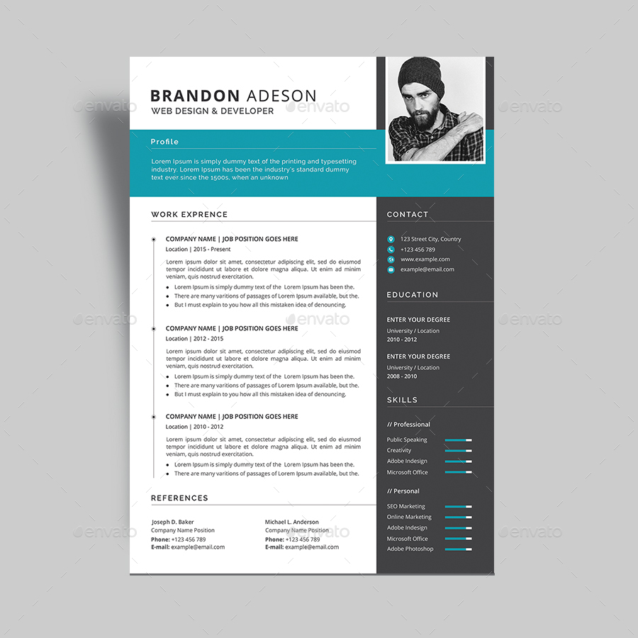 Resume by Labgraphy | GraphicRiver