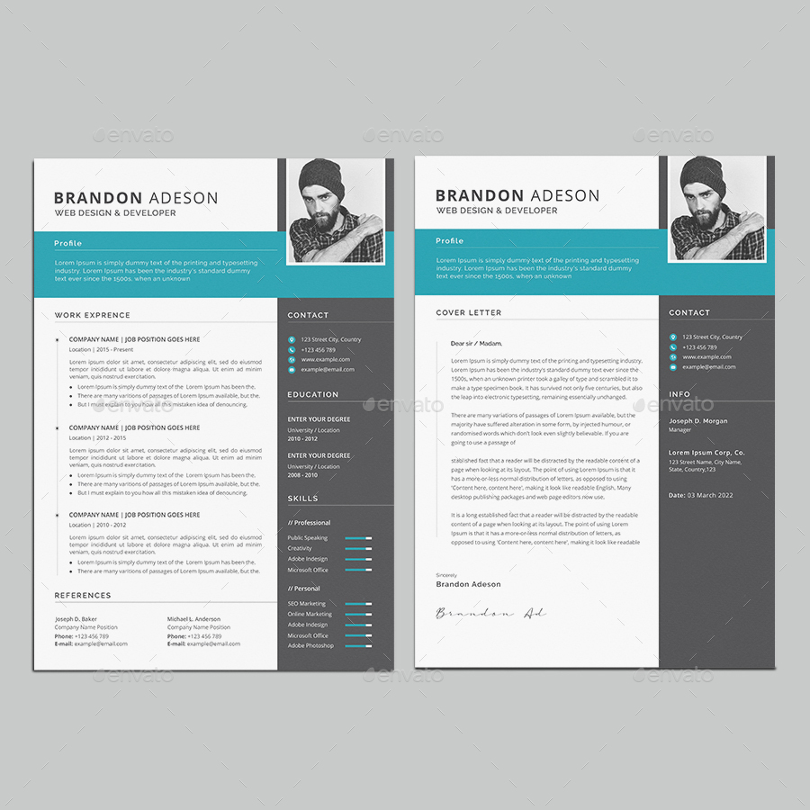 Resume by Labgraphy | GraphicRiver