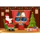 Santa Claus Sitting in Armchair