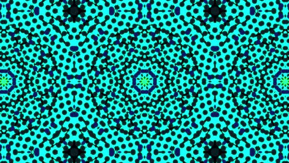 Slowly Changing Mandala Pattern Animation, Kaleidoscope Geometric Sequence Patterns. Loop Animation alt