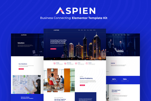 Aspien - Business - ThemeForest 29888724