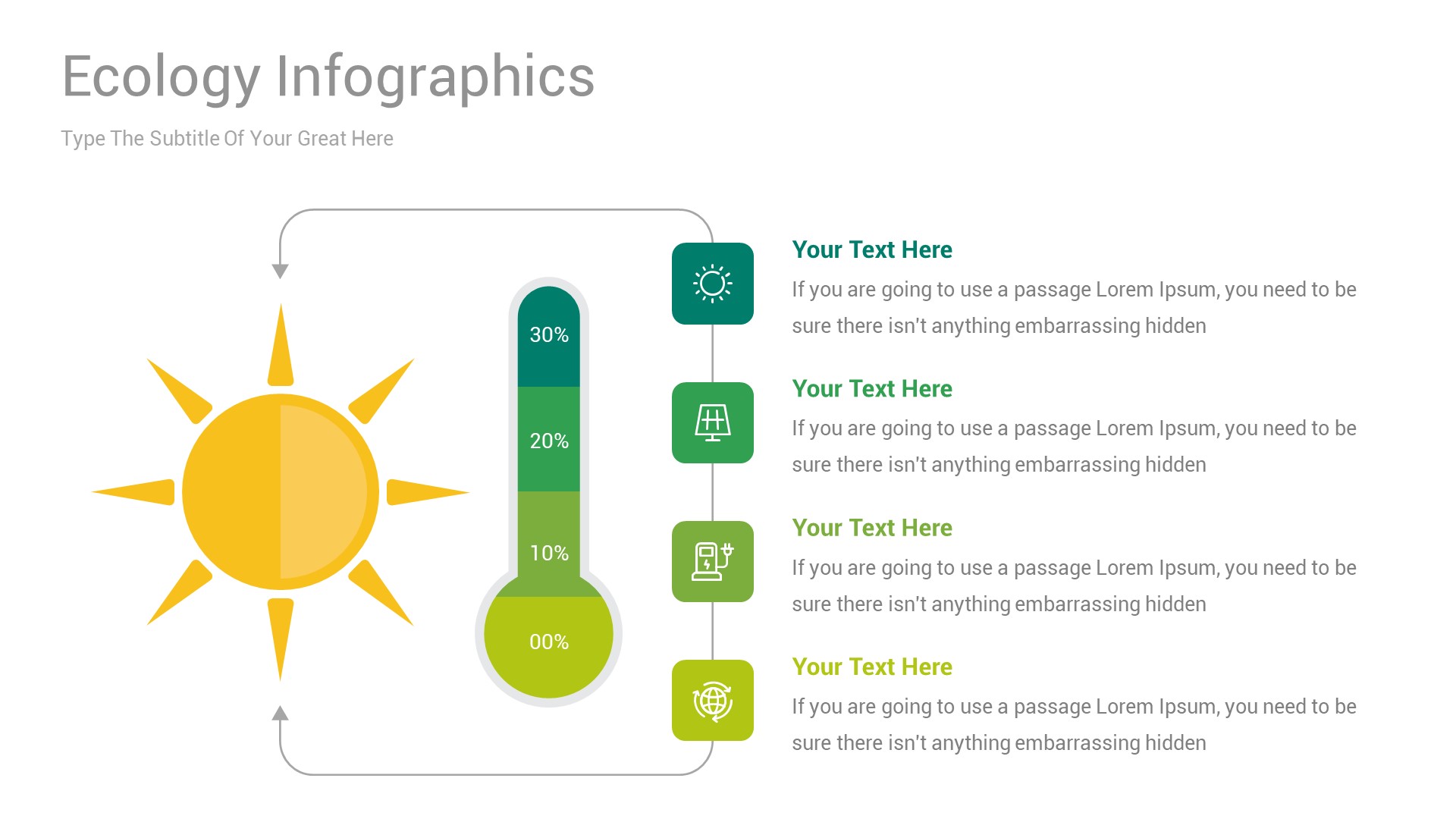 Ecology Infographics PowerPoint Template, Presentation Templates ...