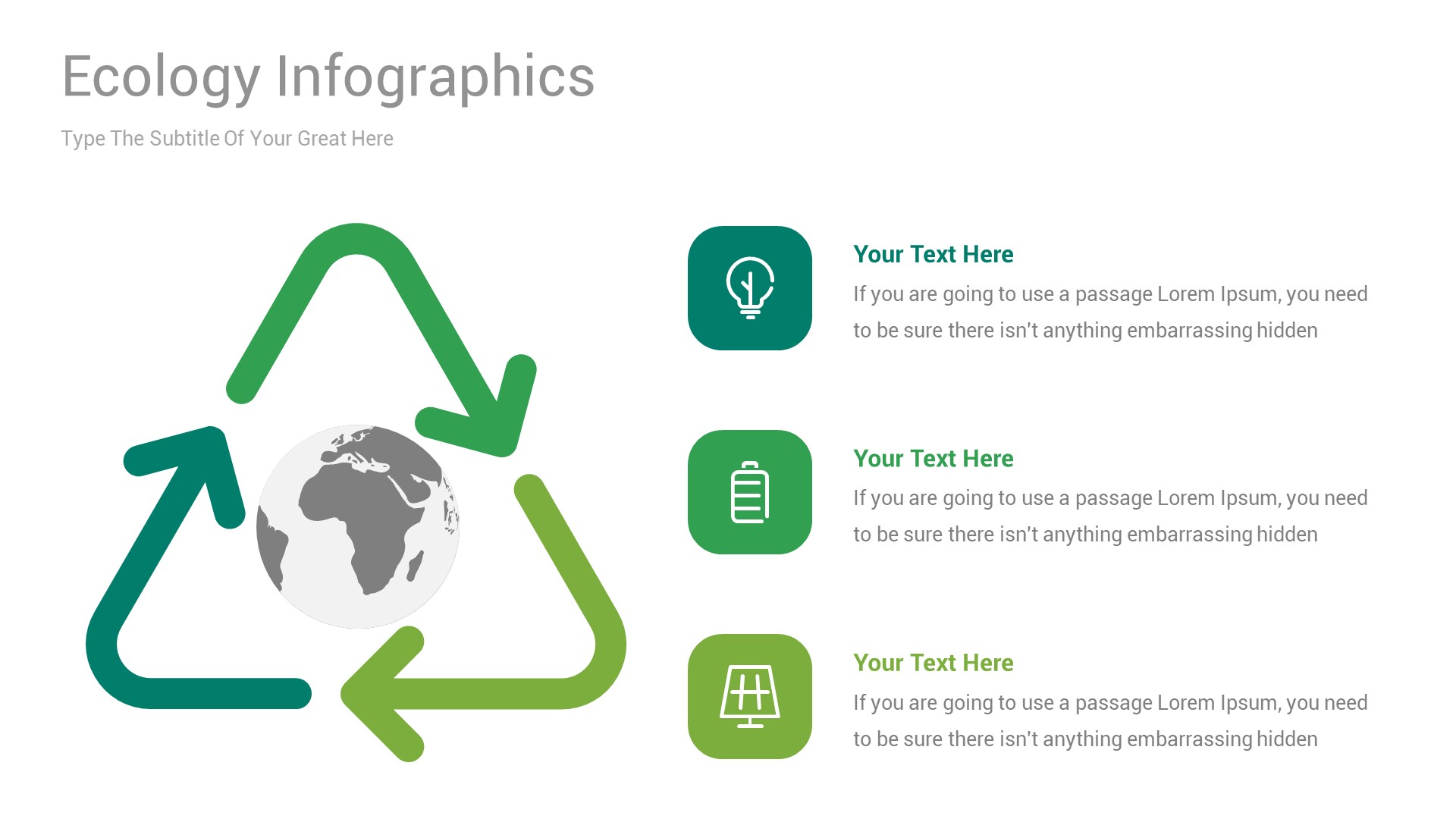 Ecology Infographics PowerPoint Template, Presentation Templates ...