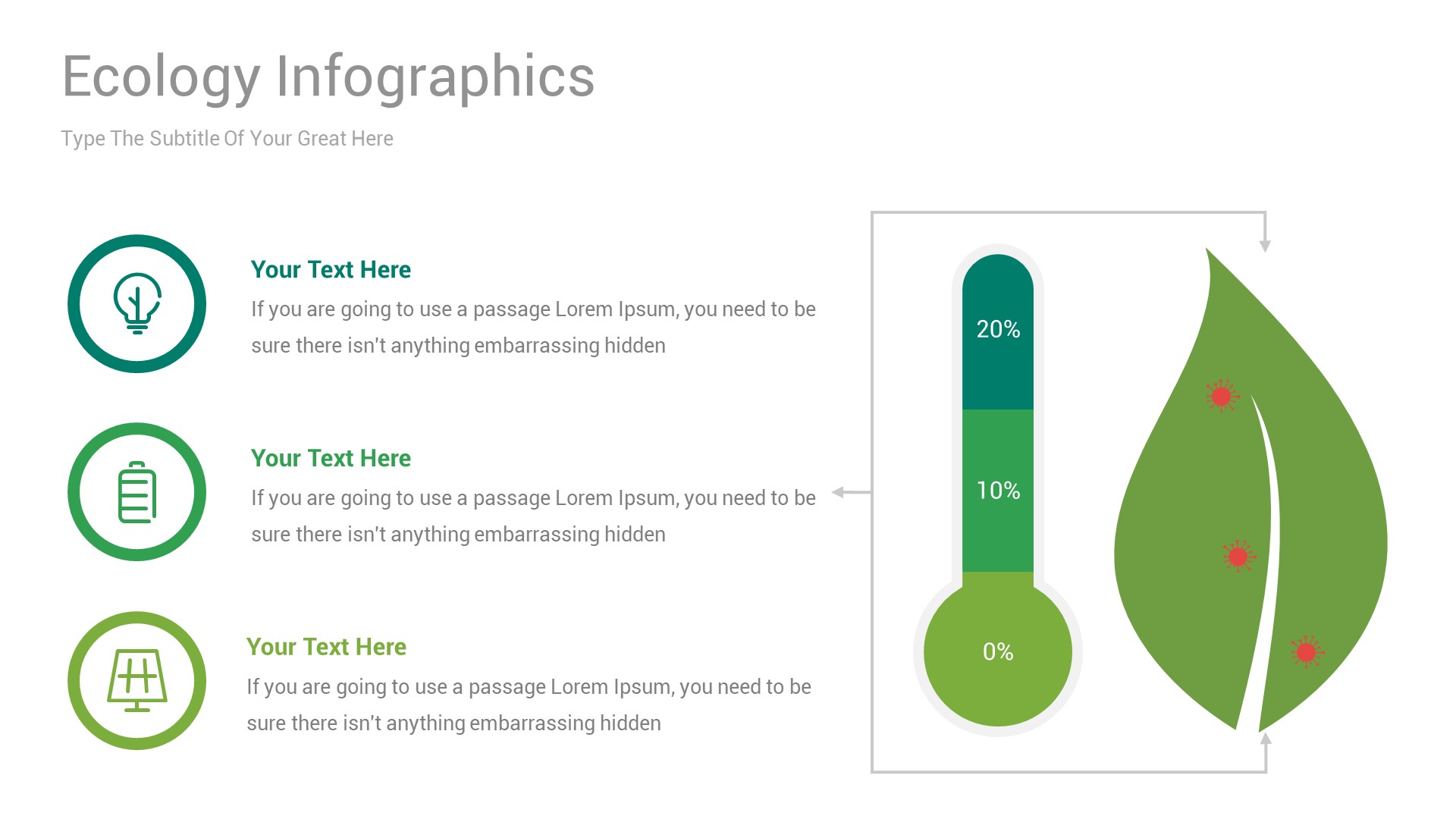 Ecology Infographics PowerPoint Template, Presentation Templates ...