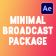 Minimal Broadcast Package - VideoHive Item for Sale
