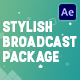 Stylish Broadcast Package - VideoHive Item for Sale