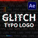 Glitch Typo Logo - VideoHive Item for Sale
