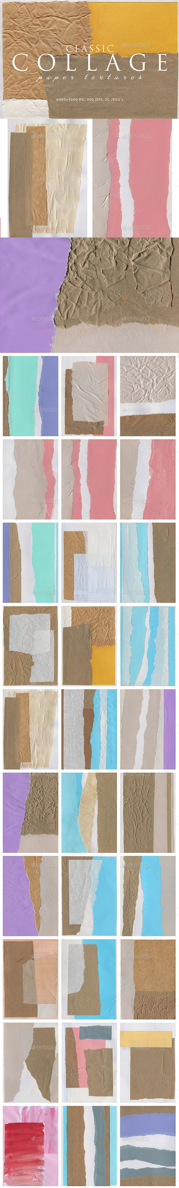 [DOWNLOAD]Collage Paper Textures 1
