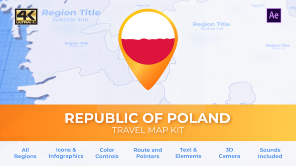 Poland Map - Republic of Poland Travel Map