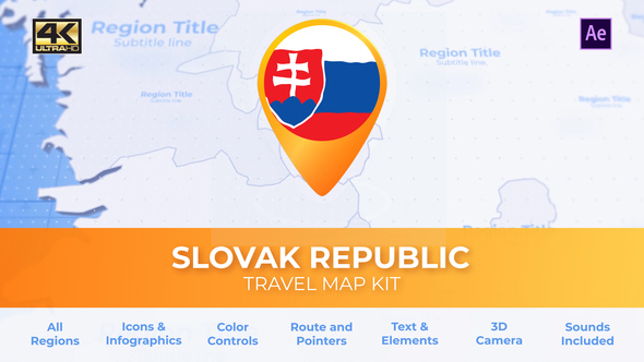 Slovakia Map - Slovak Republic Travel Map