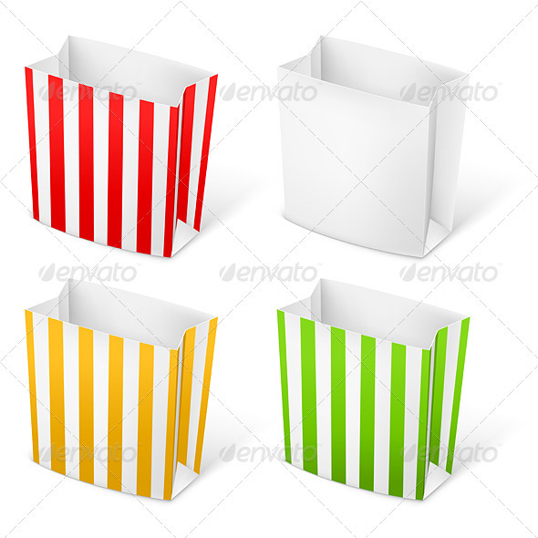 Paper bags - Man-made Objects Objects