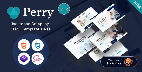 Perry - Insurance - ThemeForest 29303051