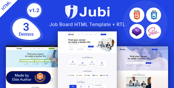 Jubi - Job - ThemeForest 29421190