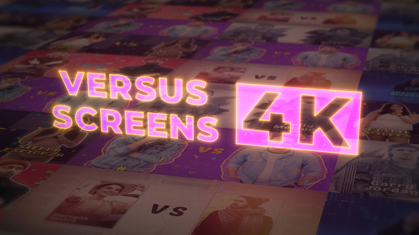 VS Versus Screens v.2 4K - Premiere Pro