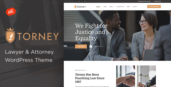 Torney - Lawyer & Attorney Theme