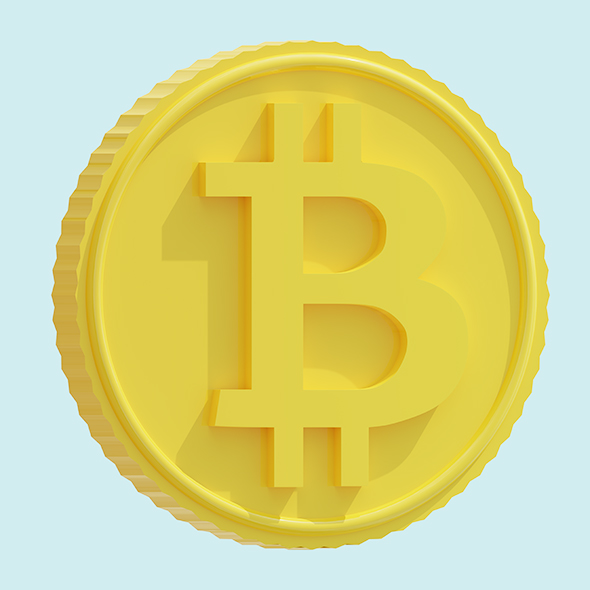 Cartoon bitcoin - 3Docean 29947010