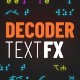 Decoder Text FX - VideoHive Item for Sale