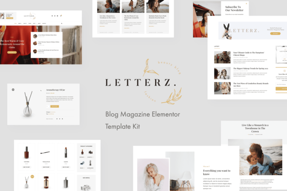 Letterz - Blog - ThemeForest 29930716