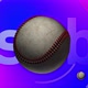 Typography Baseball Sports Background Blue - VideoHive Item for Sale
