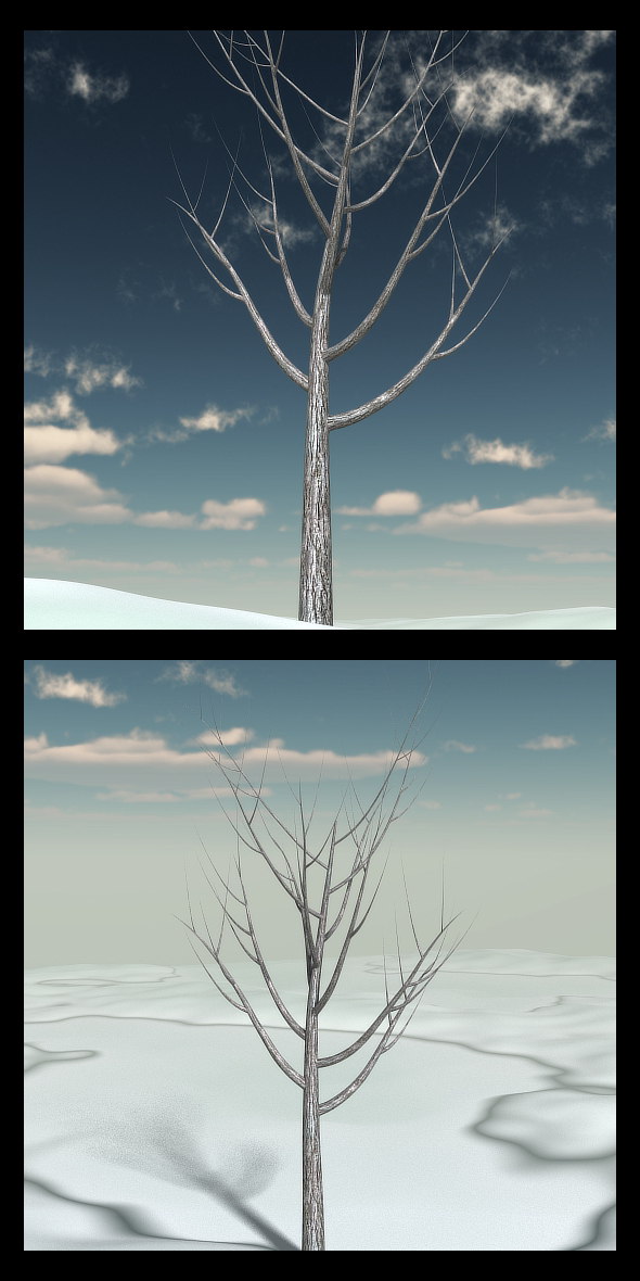 Winter Tree 3 - 3Docean 29964535