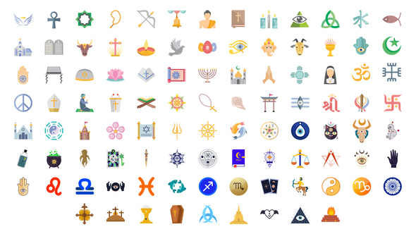 100 Religious Icons
