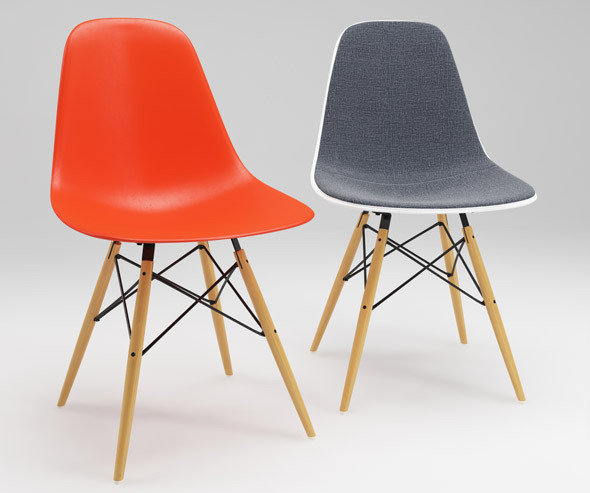 Photoreal Eames Chair - 3Docean 2759886