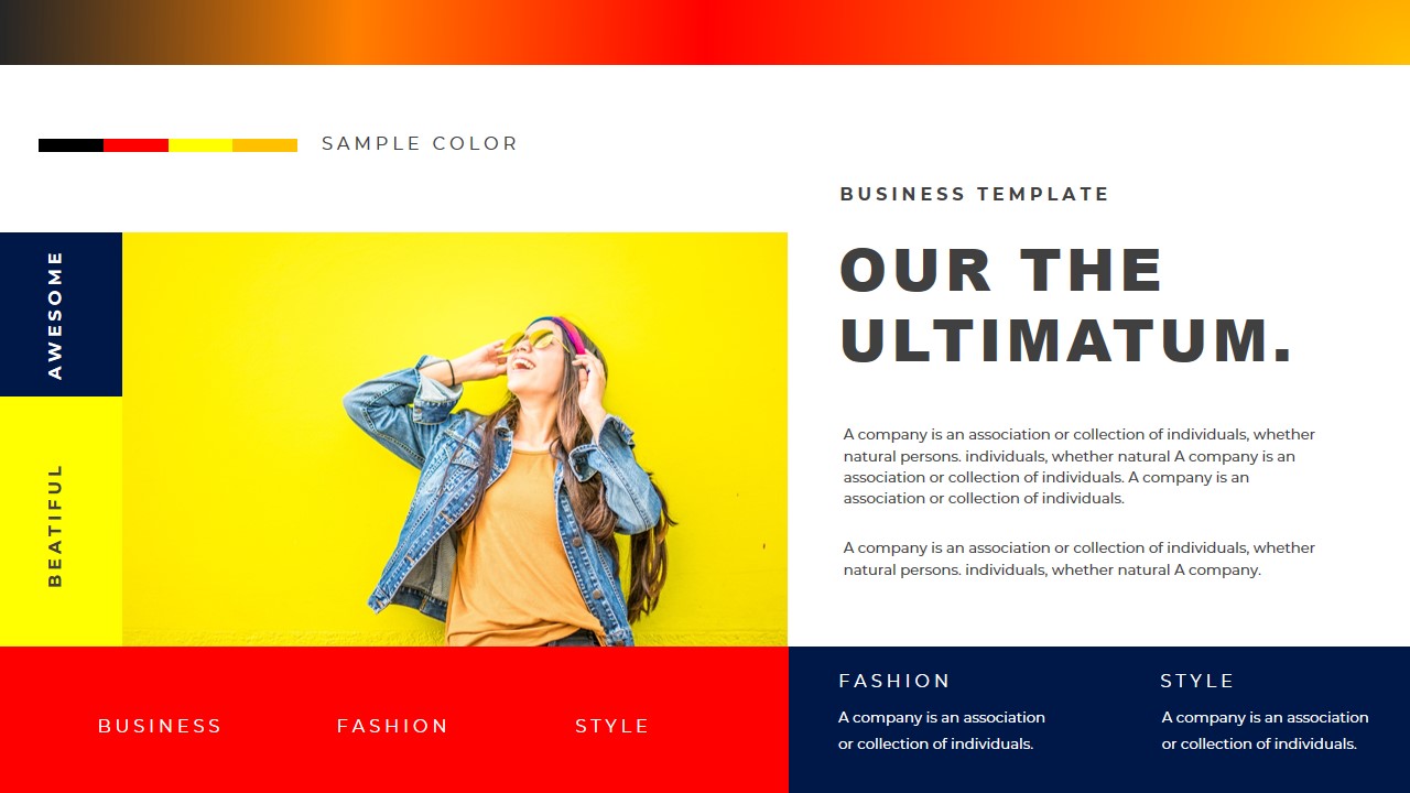 Ultimatum - Business PowerPoint Template, Presentation Templates ...
