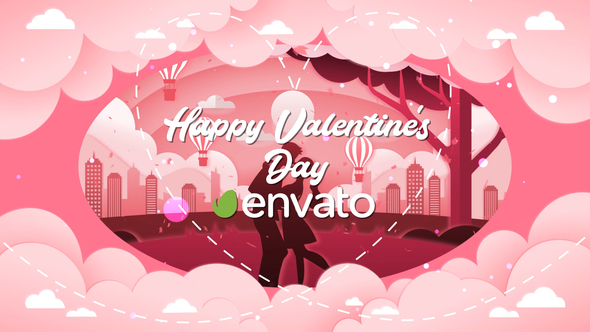 Happy Valentines Day - VideoHive 29973944