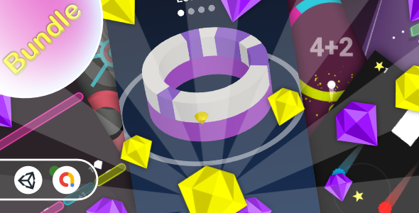 Casual Bundle Games 4 - 7 Games(Unity Complete+Admob+Android+iOS)