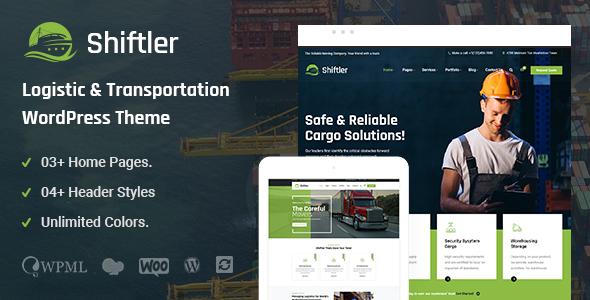 Shiftler – Transportation & Logistics WordPress Theme