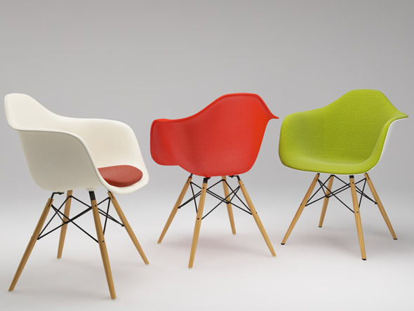 Photoreal Eames Chair - 3Docean 2760621