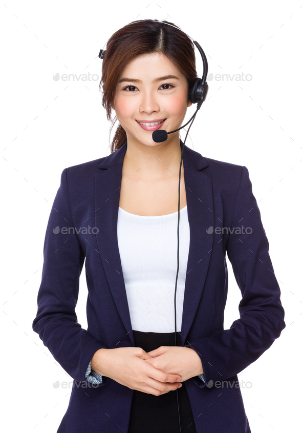 Customer services officer - Stock Photo - Images