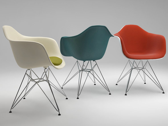 Photoreal Eames Chair - 3Docean 2761608
