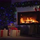 Fireplace Decorated for Christmas and Gift Socks Above It - VideoHive Item for Sale