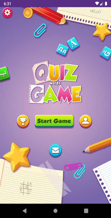 Words Quiz Game by AMIC-Team | CodeCanyon
