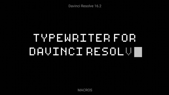 Typewriter Titles DR