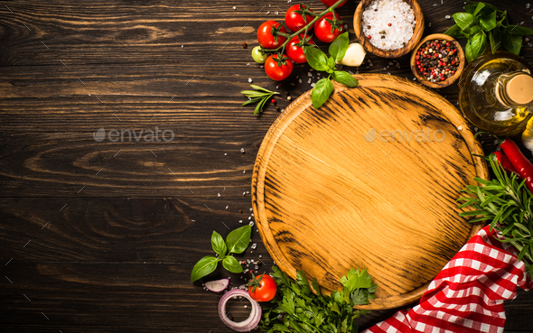 Food cooking background top view. Stock Photo by Nadianb | PhotoDune