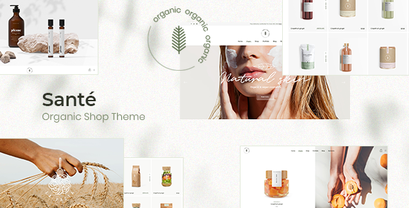 Santé – Organic Shop Theme