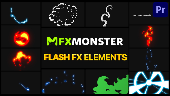 Flash FX Elements Pack 02 | Premiere Pro MOGRT
