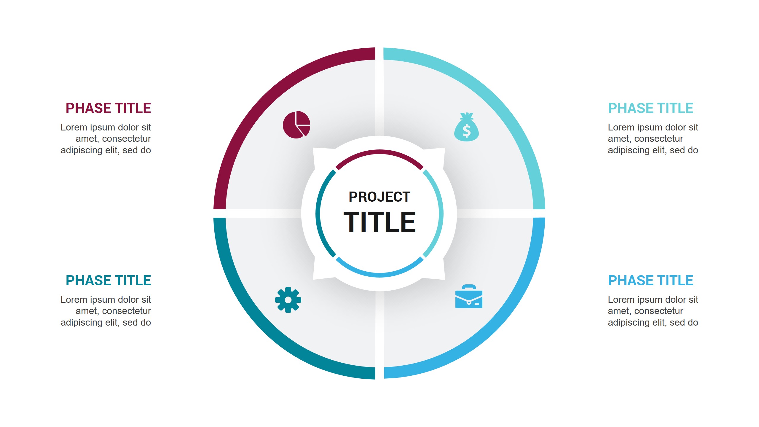 Cycle Infographics PowerPoint Template diagrams, Presentation Templates