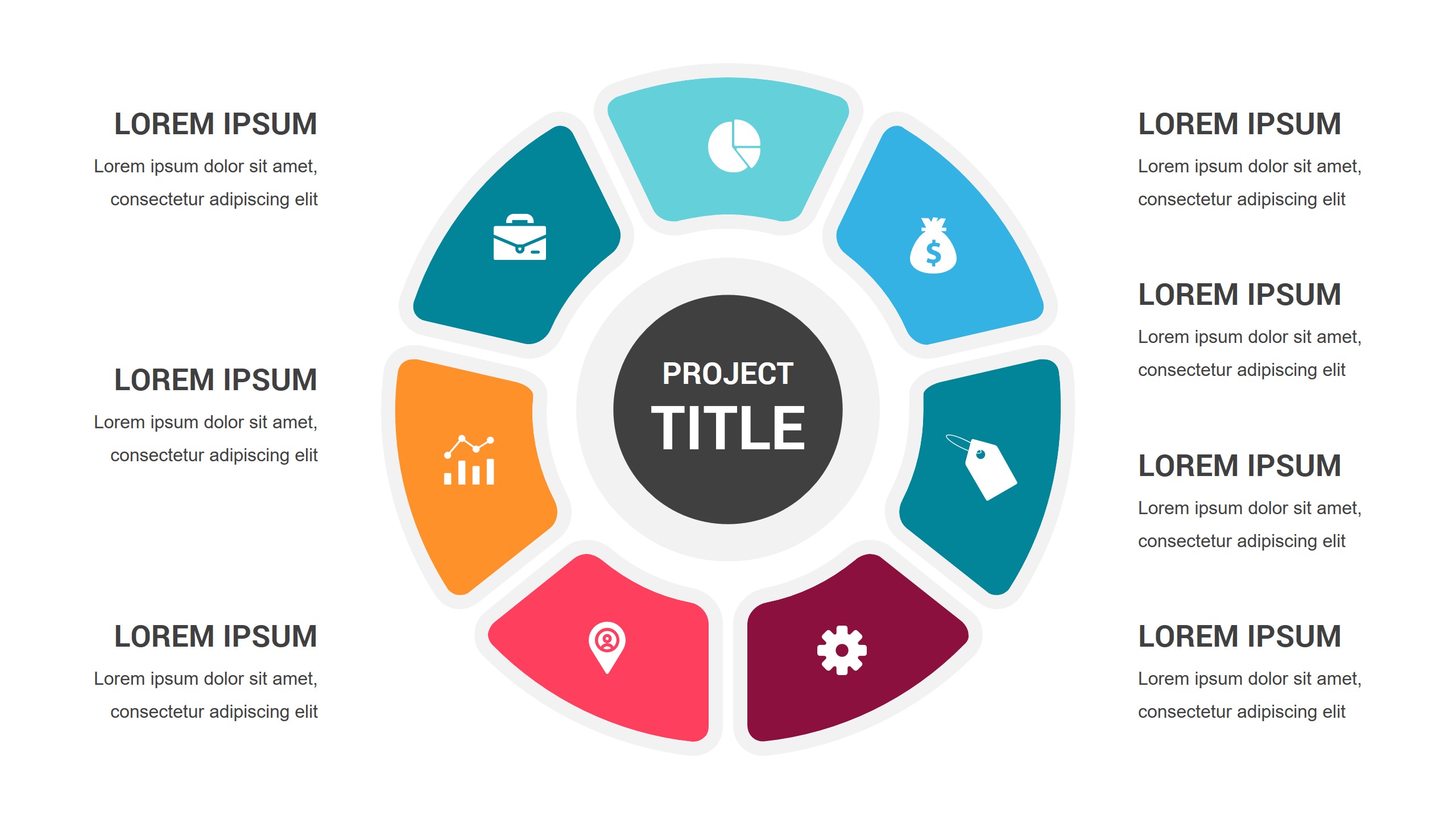 Cycle Infographics PowerPoint Template diagrams, Presentation Templates